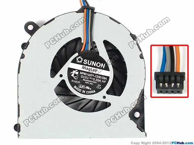 Sunon MF60120V1 C230 S9A веер для ноутбука ProBook 4330S 4331S 4430S 4431S 4435S 4436S 646358 001|server fan|fan sunonfan server |