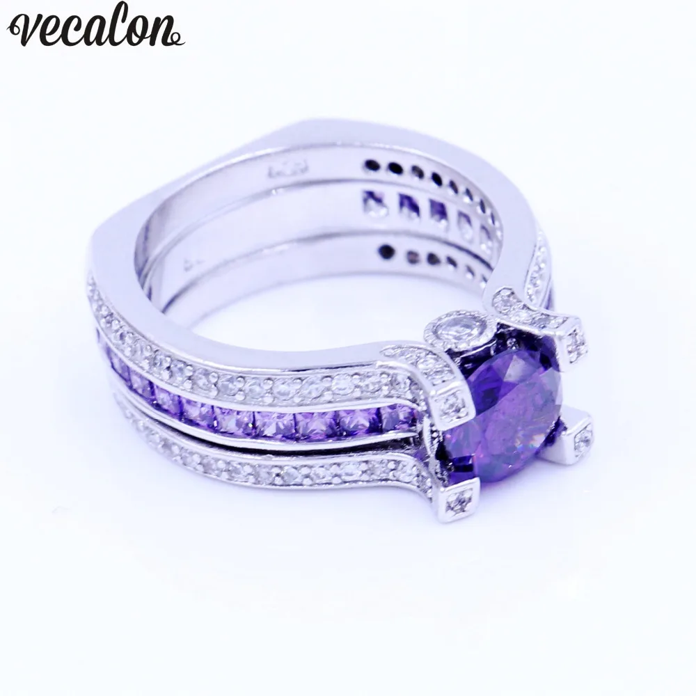 Aquamarine Engagement Ring 14k White Gold With Diamonds ...
