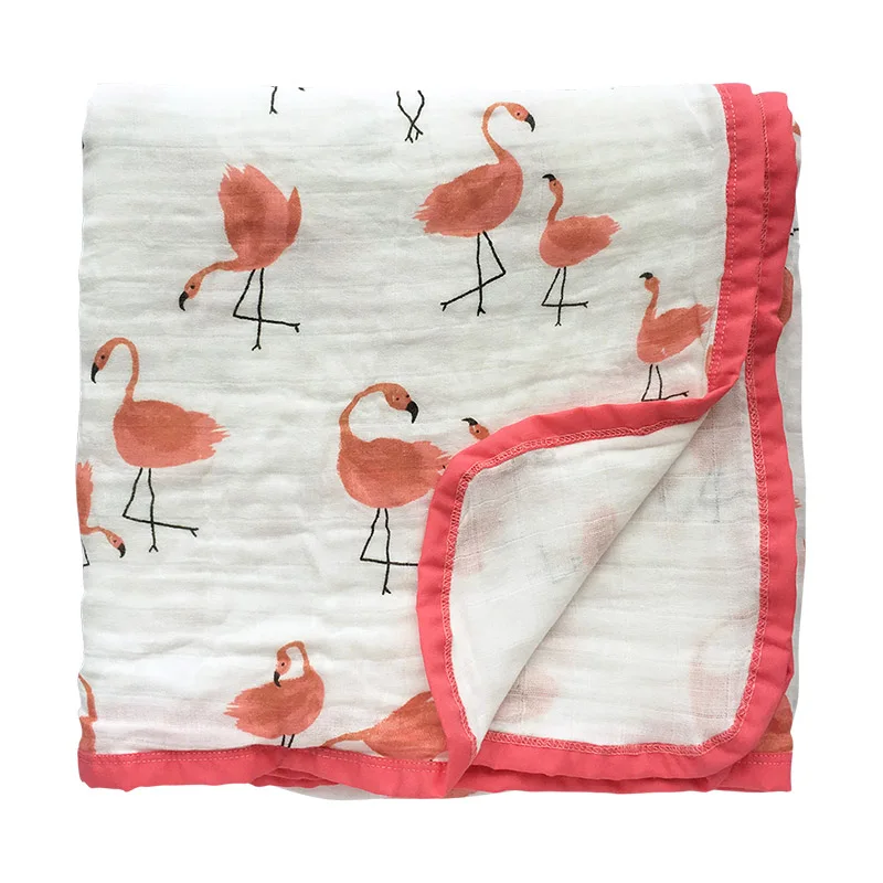 2 layer Baby Blankets Newborn Swaddle Wrap Thicken Muslin Cotton Swaddle Newborn Swaddling Baby Bedding Receiving blanket