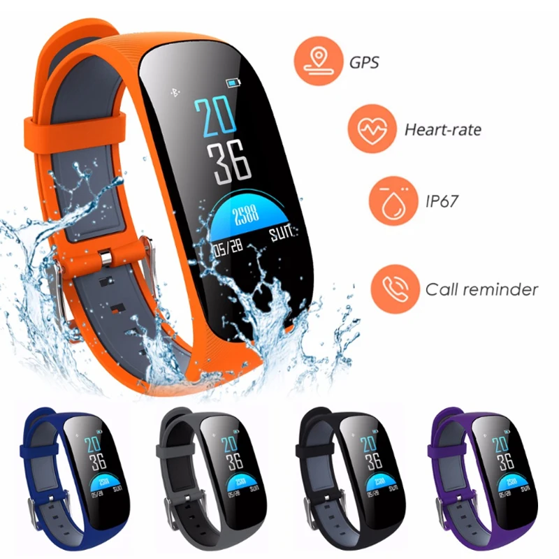 Z17C приложение GPS спортивные часы fit трекер артериального давления кислородный
