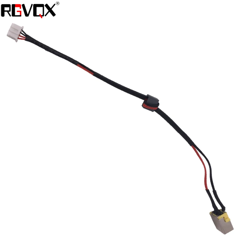 

5Pcs New PJ338 DC Jack for Acer Aspire V3-531 V3-531G V3-551 V3-551G V3-571 50.RZGN2.001 65 BT (with cable)
