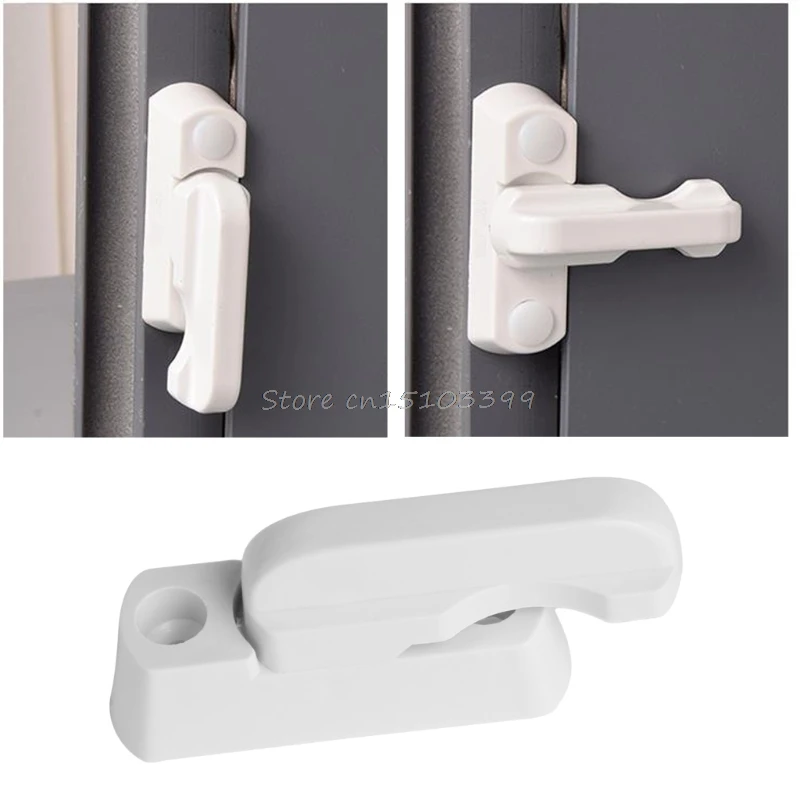 

Plastic+Stainless Steel+Zinc Alloy UPVC Child Safe Security Window Door Sash Lock Safety Lever Handle Sweep Latch G25