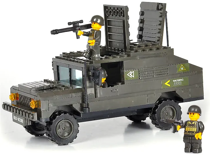 

9900 Army Forces/Hummer Vehicle compatible legoings city 3D blocks Educational Toys model & building toys hobbies for children