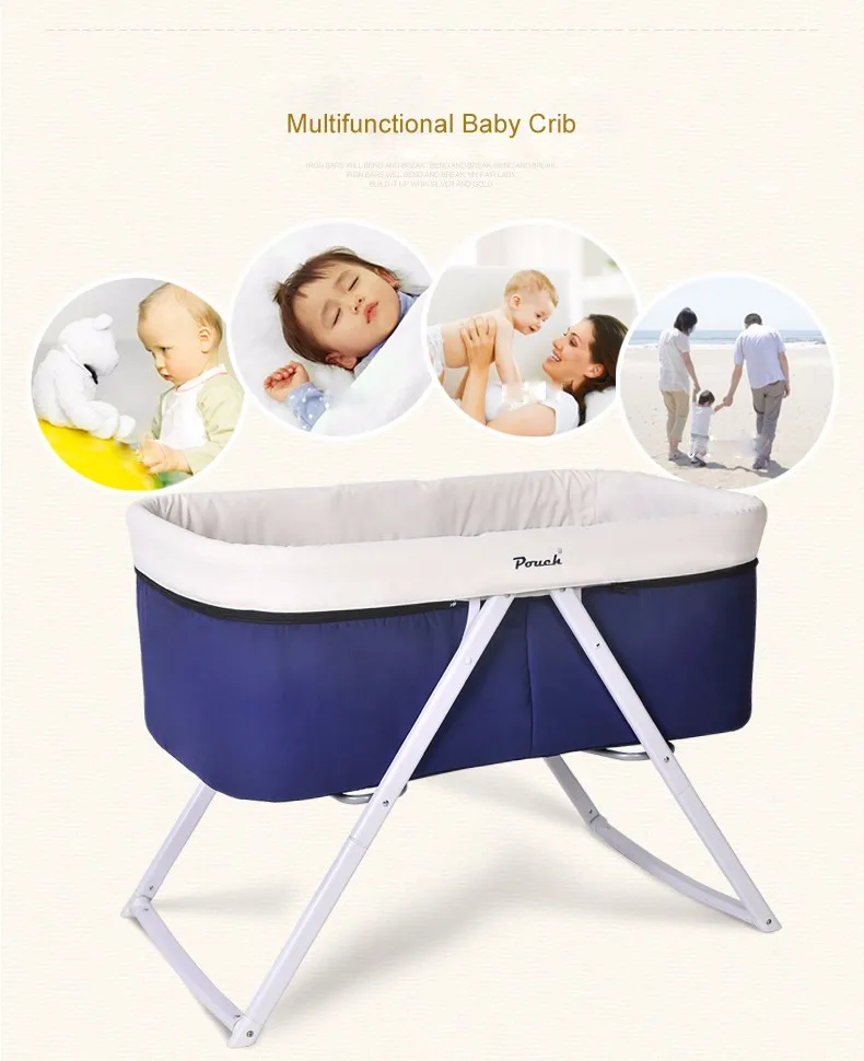 Adorbaby чехол для детской кроватки для путешествий для младенцев переносная кроватка для путешествий Складная качалка-колыбель детское гнездо cestas para Для новорожденных H19