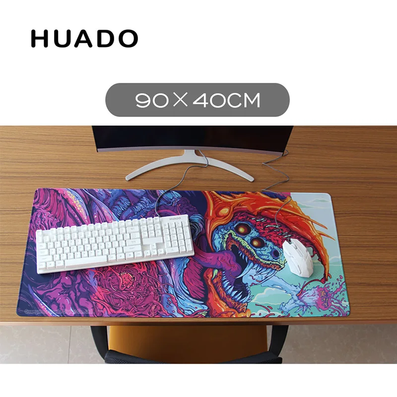 Rubber Large gaming mouse pad gamer rug mouse mats pad lock edge mousepad for cs go/overwatch/World