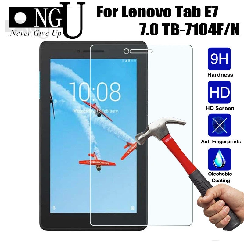 Закаленное стекло для Lenovo Tab E7 ТБ-7104F защитная пленка экрана планшета TB-7 0 7104 дюйма