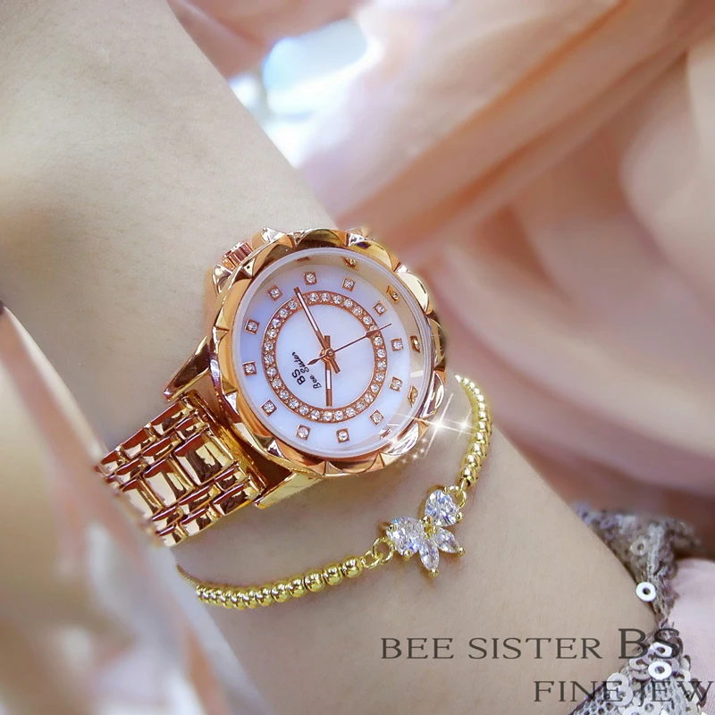 Relogio Feminino роскошный бренд модный браслет женские золотые часы женские наручные часы золотые бриллиантовые часы для женщин