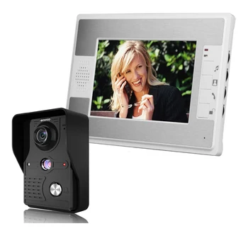 

7 inch TFT Color LCD Display Visual Intercom Doorbell IR Night Vision Camera
