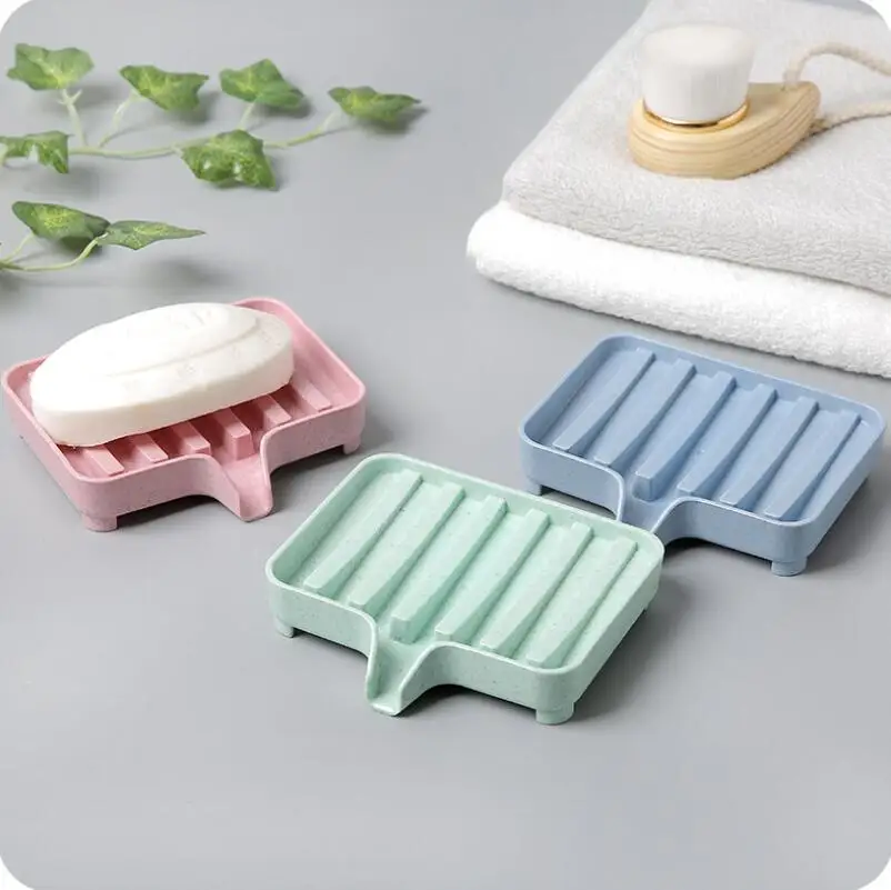 US $240.00 Bathroom Draining Soap Box Drainage Soap Dish Storage Box Kitchen Tub Sponge Storage Cup Rack Soap Holder LX6564