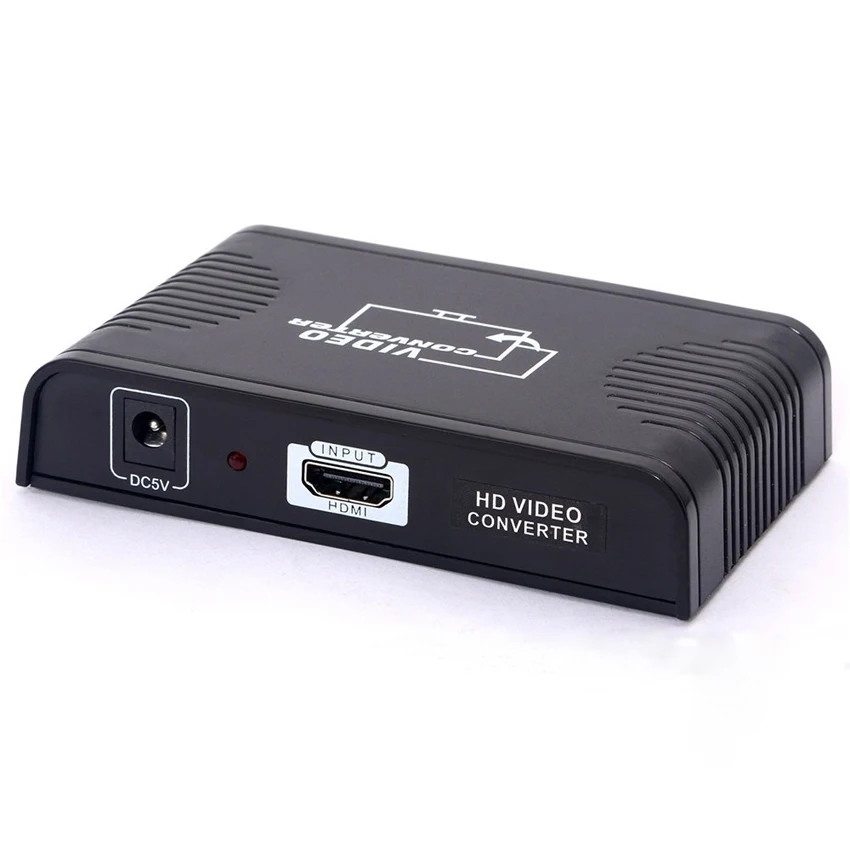 New 1080P HDMI to SCART Converter Video Audio Adapter For HD TV DVD Box