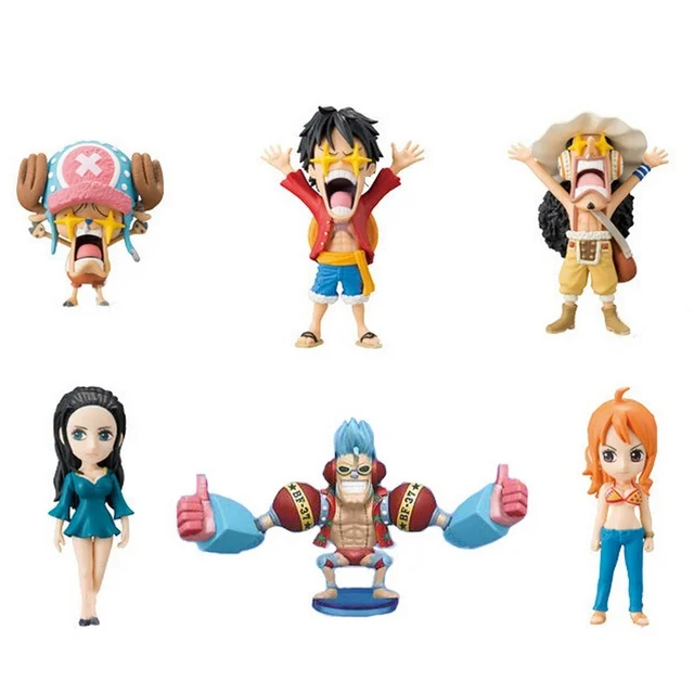 aliexpress buy 7 cm classic anime one 6pcs set aliexpress buy 7 cm classic anime one 6pcs set