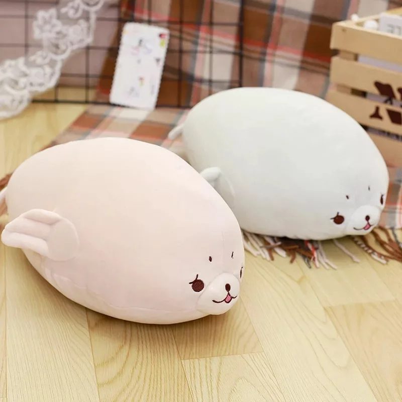 Soft seal Sea lion plush pillow down cotton animal stuffed plush toys doll child nap sleeping appease pillow toy birthday gifts Soft seal Sea lion plush pillow down cotton animal stuffed plush toys doll child nap sleeping appease pillow toy birthday gifts