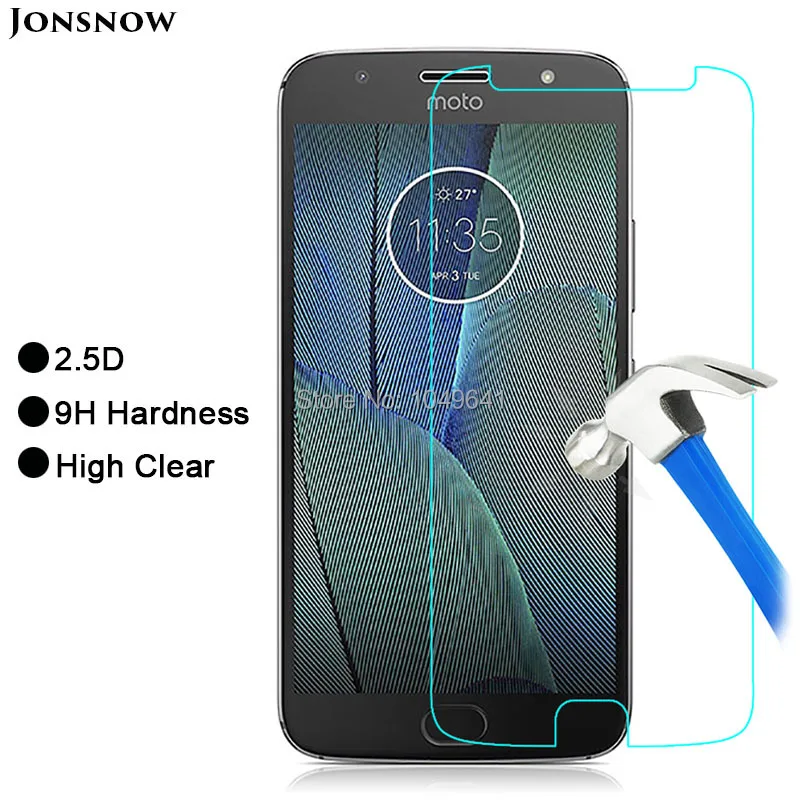 MOTO1207_1_9H 2.5D Explosion Proof Tempered Glass for Motorola Moto G5S Plus 5.5 inch