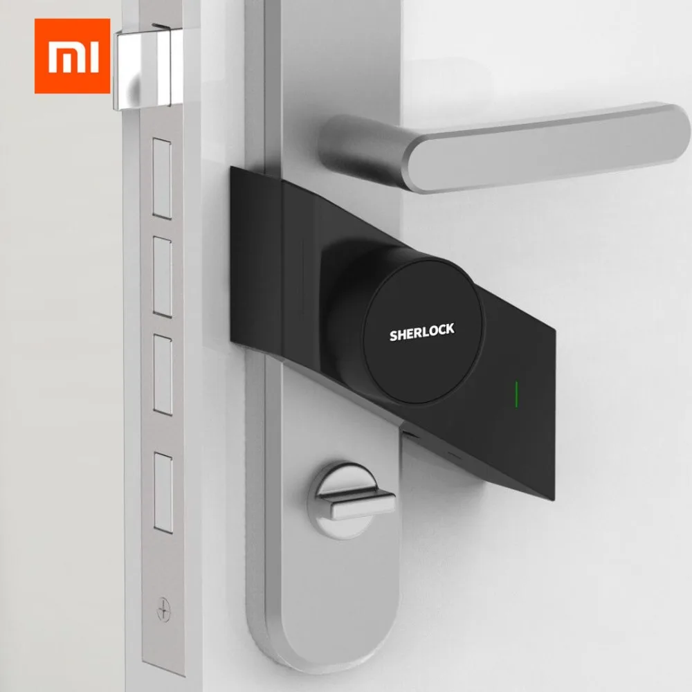  (Update English APP version ) Xiaomi Mijia Sherlock S1 Smart stick lockadd fingerprint /password di