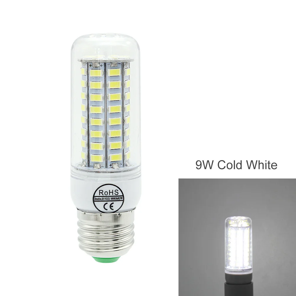 9W Cold White ANBLUB E27 гнездо движения PIR Сенсор держатель лампы светильник Управление инфракрасный Сенсор лампа базовый фитинг 220V для Светодиодный светильник лампа светильник инж - Цвет: 9W Cold White