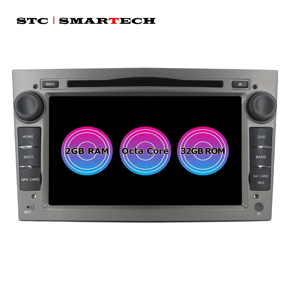 

SMARTECH 8 Core 2 Din Android 7.1 Opel Car Radio DVD GPS Navigation For Astra H G Antara VECTRA ZAFIRA Vauxhall Support TPMS 3G