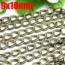 DIYJewelry Findings-9x10mm античный бронзовый крест звено цепи