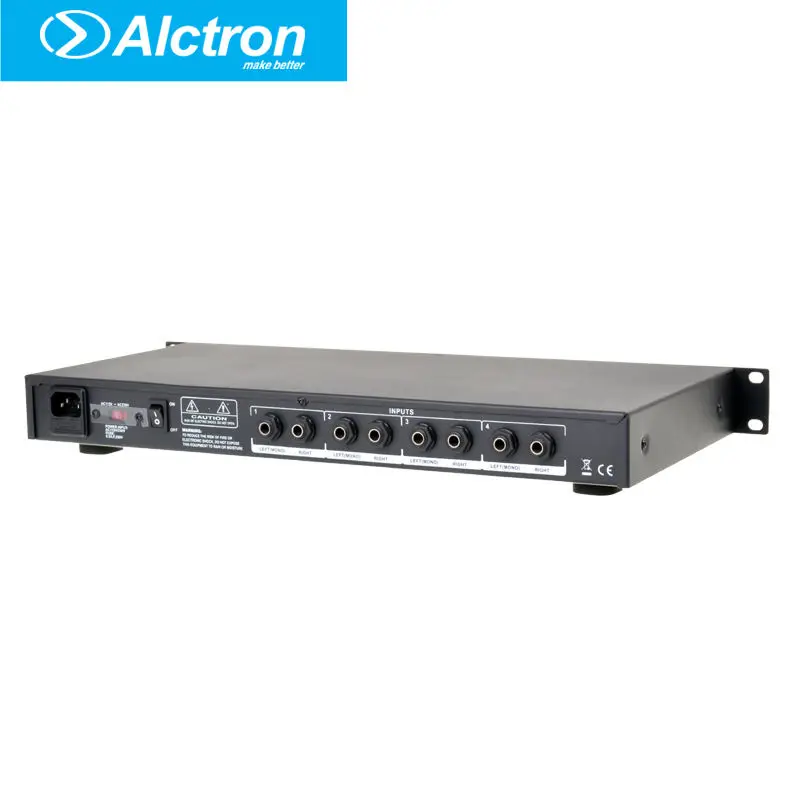 Alctron H4 Профессиональный высокомощный 4 канальный усилитель для наушников система
