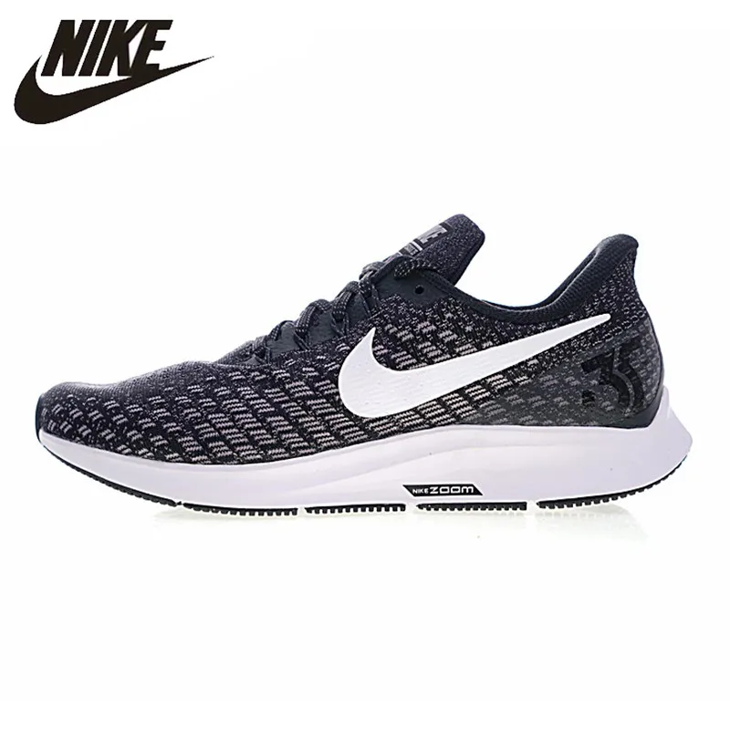 

Nike Air Zoom Pegasus 35 Men's Running Shoes, Grey & White Red, Wear Resistant Breathable Lightweight 942851 001 942851 006