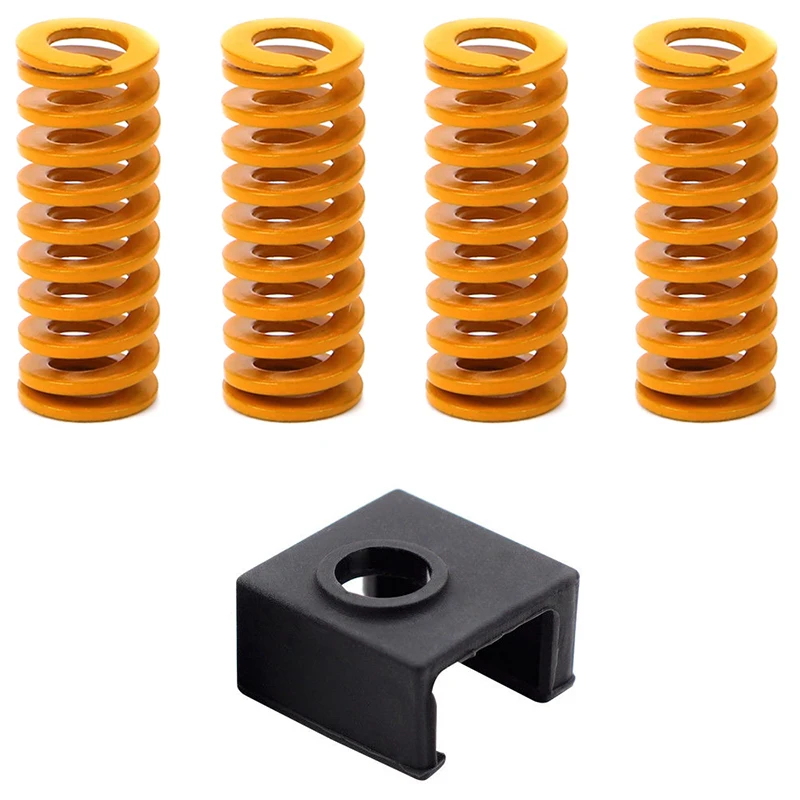 

4Pcs Durable Stainless Steel Springs Silicone Cover For Creality 3D CR-10 Printer Parts