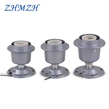 E27 Lamp Base Aluminum Die-casting Mining Cap E40 Aluminum-cover Holder Energy-saving Lamps Thickened Socket
