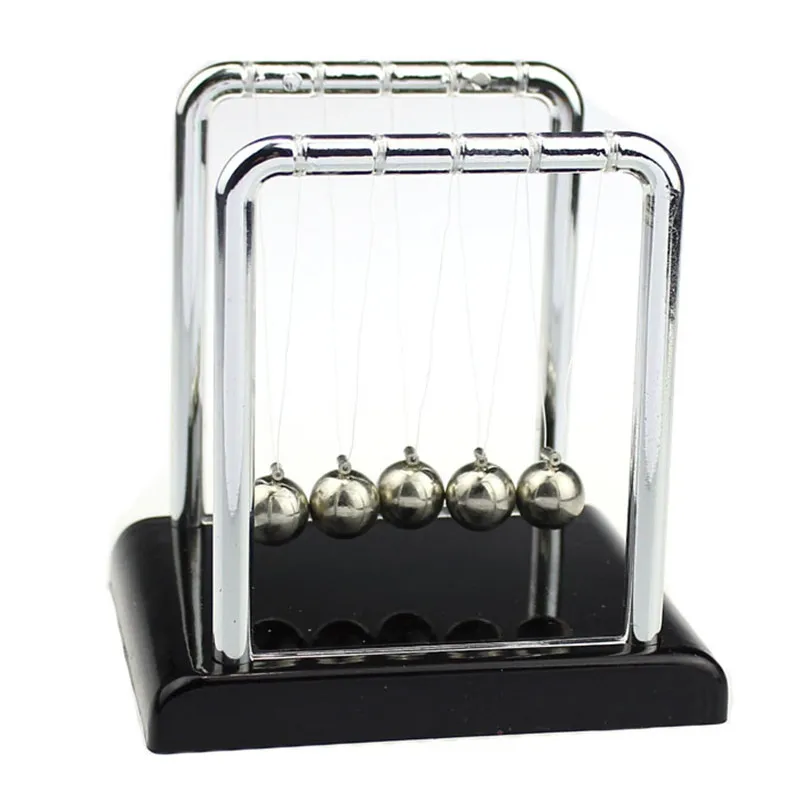 Physics Balance Balls Science Accessory Desk Toy Newton's Cradle Steel