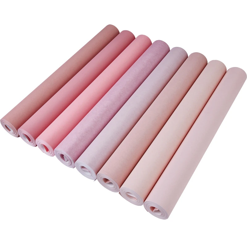 Rouleau Mural Rose Non Tisse Pour Fille Couleur Unie Papier Peint Chaud De Princesse Pour Chambre D Enfant Salon De Beaute Dortoir De Chambre De Bebe Aliexpress