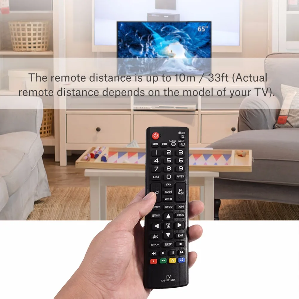 

Remote Control Replacement for LG AKB73715605 55LA690V 55LA691V 55LA860V 55LA868V 55LA960V TV
