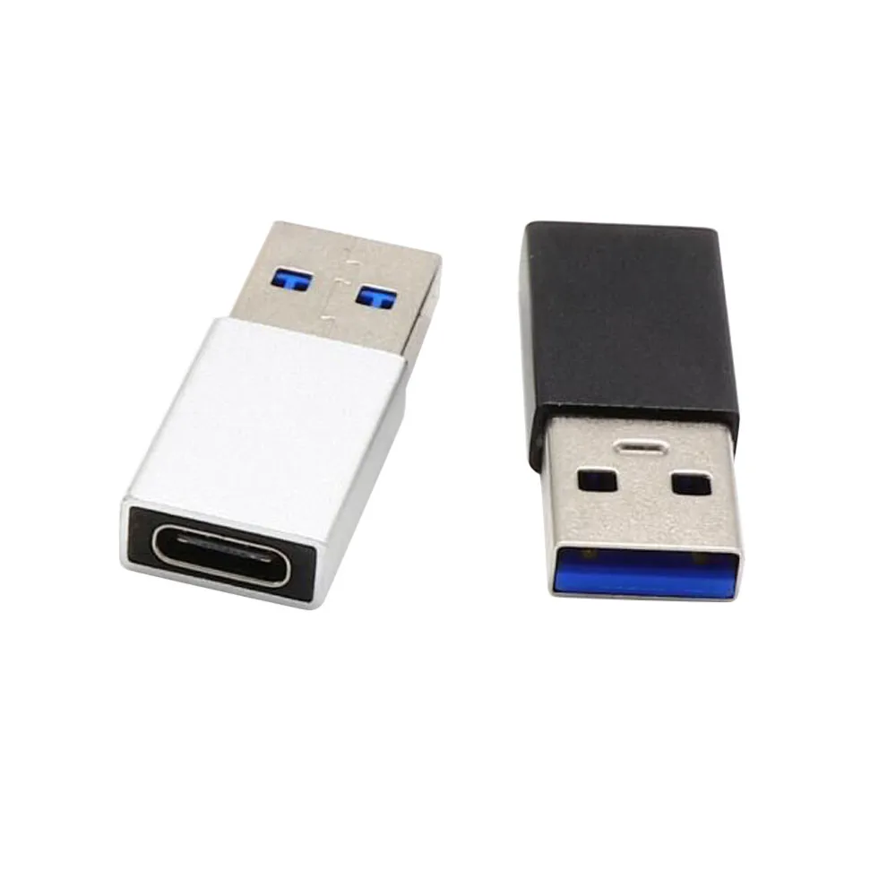 USB-C Тип C Женский Тип A USB 3,0 Мужской конвертер разъем адаптер для USB C к USB кабель Прямая поставка 0828