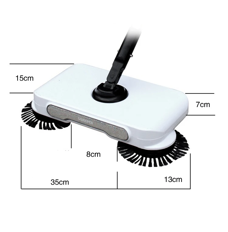 

Hand Push Sweeper Magic Broom Eco-Friendly Sweeping Machine Household Plastic Broom Cleaning Tools 630080