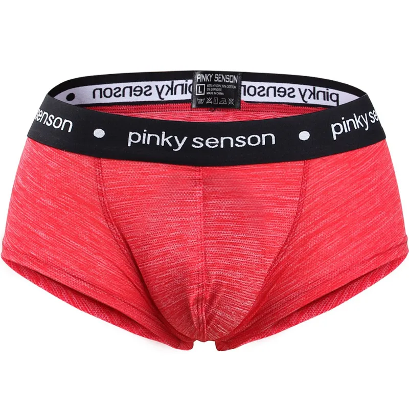 PINKY SENSON Новая модная мужская одежда Bielizna Homme Bokserki сексуальное мужское нижнее белье мужские маленькие боксеры PS15