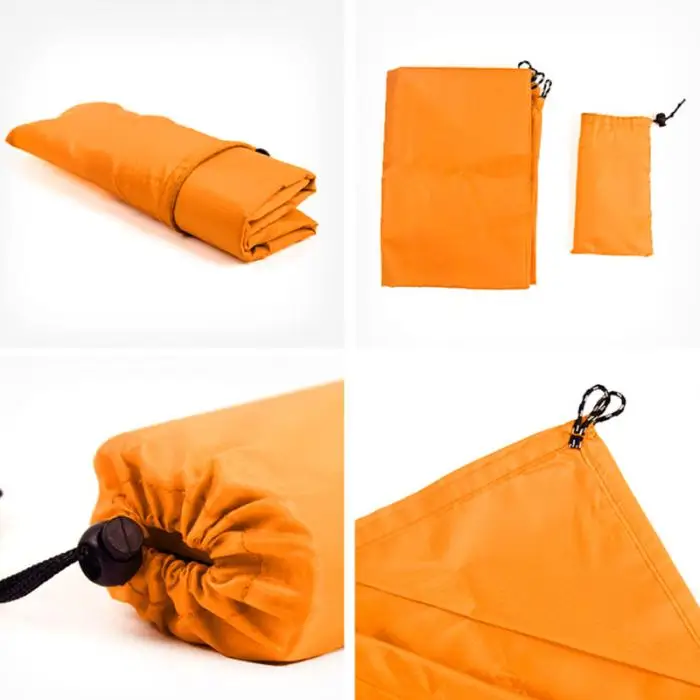 Водонепроницаемый пляжное одеяло Открытый складной кемпинг коврик для пикника Путешествия Мини карманный коврик LMH66