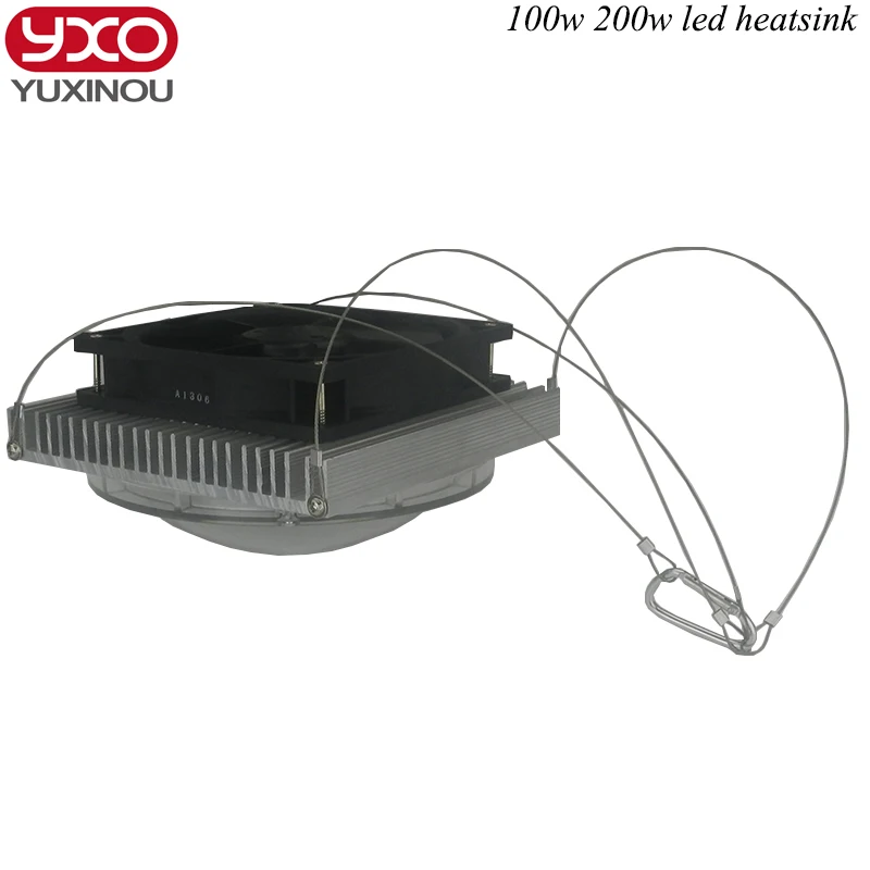 

Aluminum plate with 12V fan for high power led diy Aluminium Heat Sink Cooling Fan driver for 50w 100w 150w 200w led light