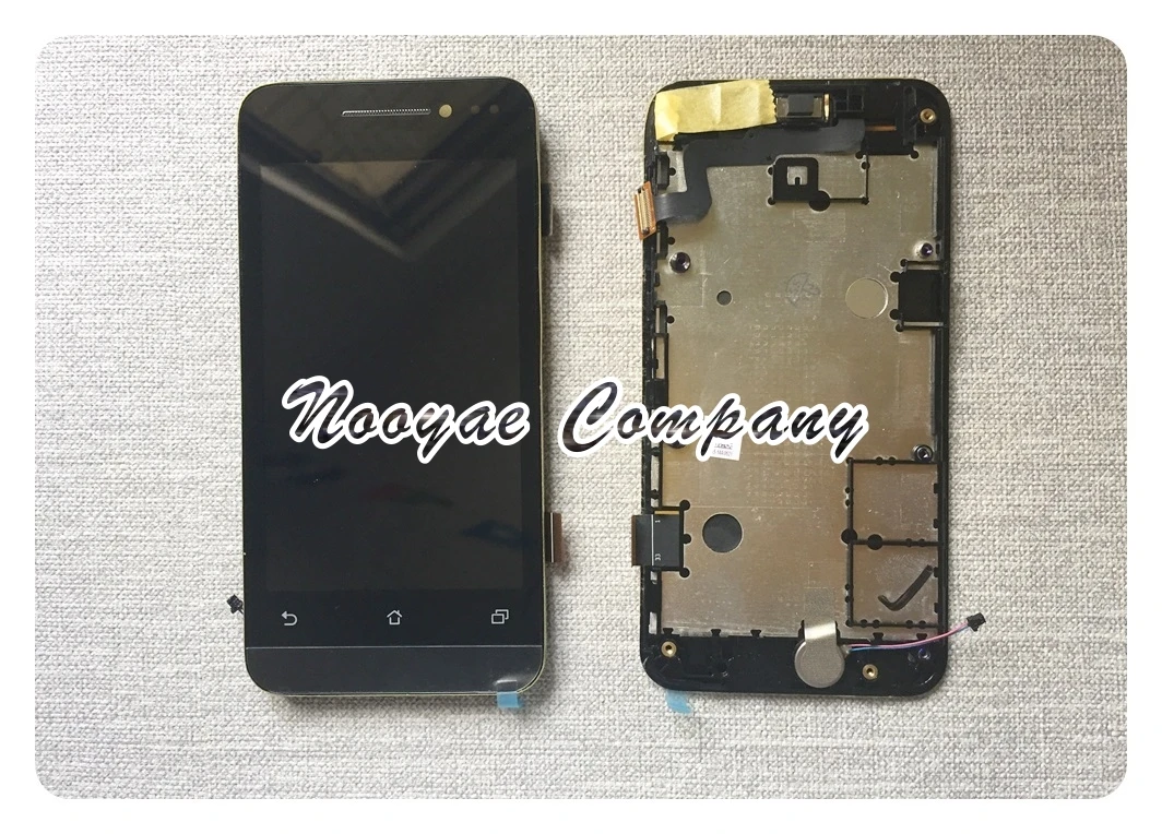 Per Asus Zenfone 4 A400Cg Schermo Lcd Con Touch Screen Digitizer Sensor Full Assembly Frame Speaker Vibratore