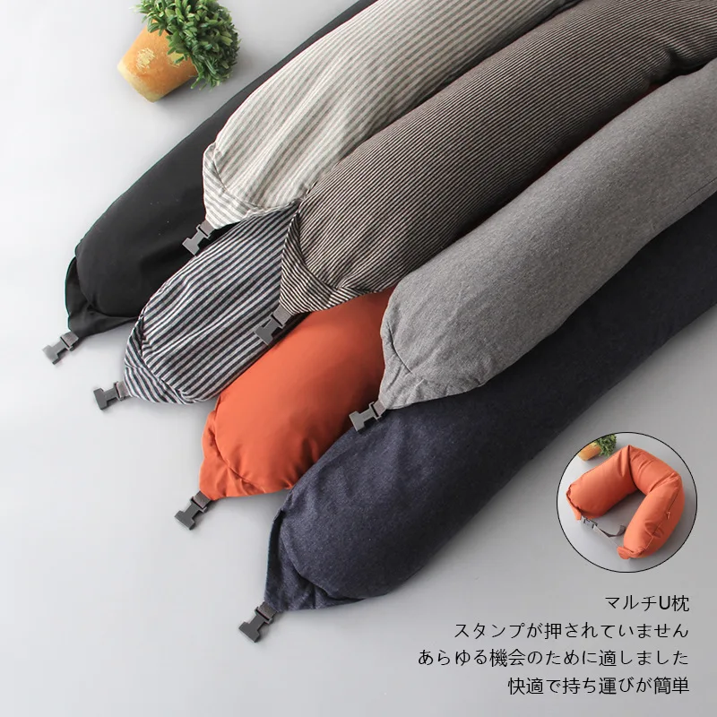 High quality U shape pillow Light Travel Neck Pillow Cotton removable