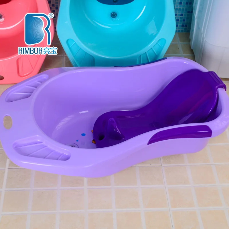 3 colour baby bath large size baby plastic material Bath bucket for bathing thick baby bath tub