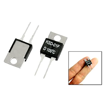 

High quality thermostat thermal protector 105 degree normally open normal closed temperature control switch KSD-01F 10pcs