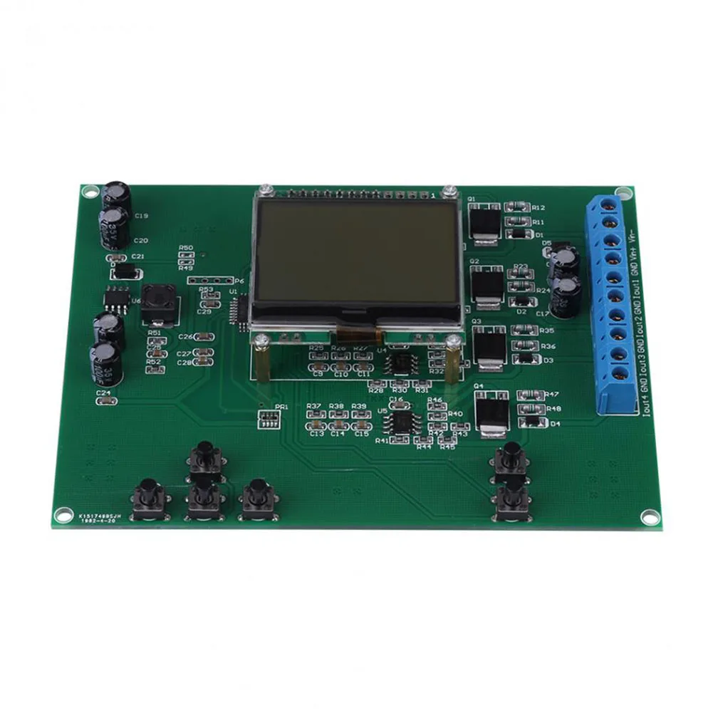 

1 Pcs Hot 4-20mA 4 Channel Current Signal Generator Module Board Digital Source Transmitter 12864 LCD Current Signal Generator