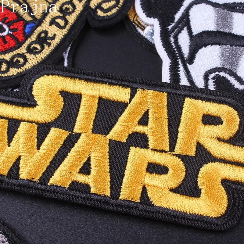

Prajna Military Star Wars Patch Applique Iron On Patches On Clothes Embroidered Patches For Clothes Stripe Sticker Morale Badge