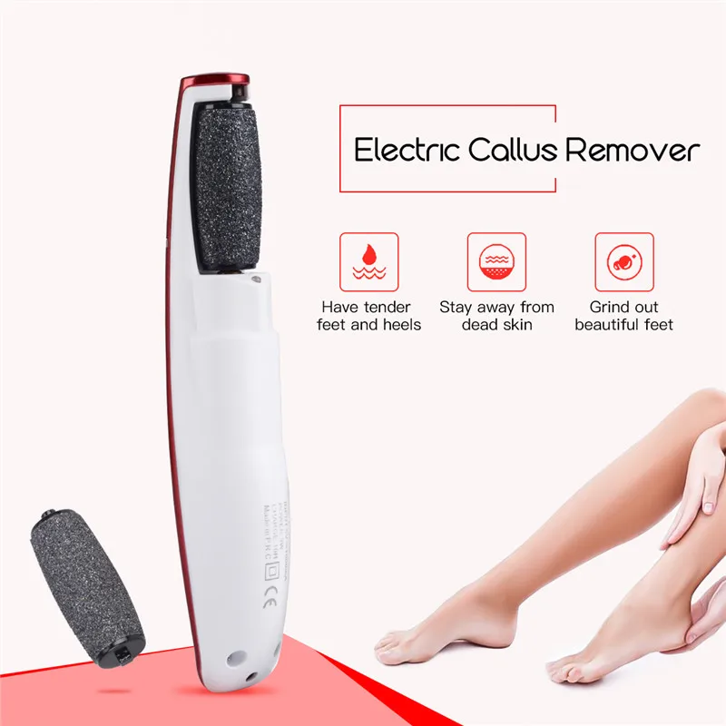 

Kemei Foot Care Tool Pedicure Electric Foot File Callus Remover Pedicure Dead Skin Remover Foot Exfoliator USB Charging