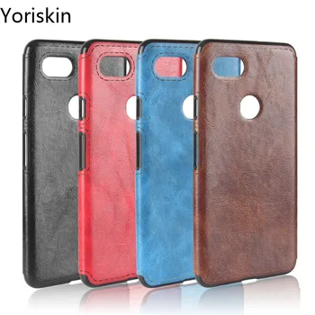 

Soft PU Leather Skin Case For Google Pixel 2 XL Anti-Slip Protective Slim Back Phone Cover Case For Google Pixel 2 XL Shell