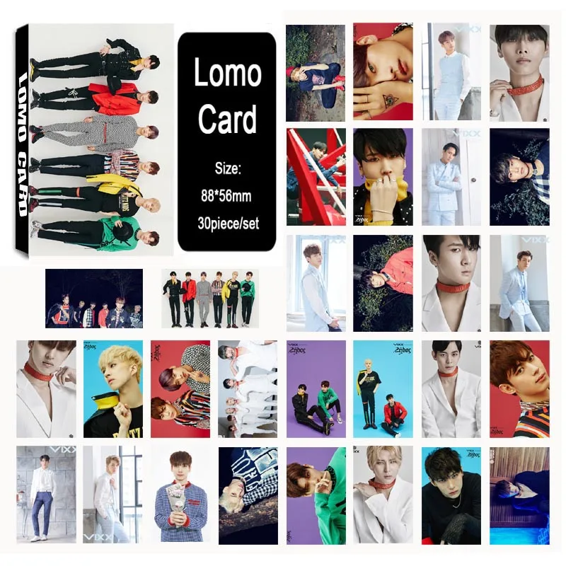 KPOP VIXX LR Album LOMO Kaarten K POP Nieuwe Fashion Self Made Paper kpop-vixx-lr-album-lomo-kaarten-k-pop-nieuwe-fashion-self-made-paper