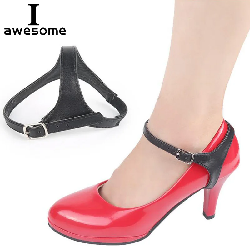 

1 Pair New Design Design Charm Women Convenient Leather Detachable Shoes Belt Ankle Shoe Tie Lady Strap Lace Band For Women