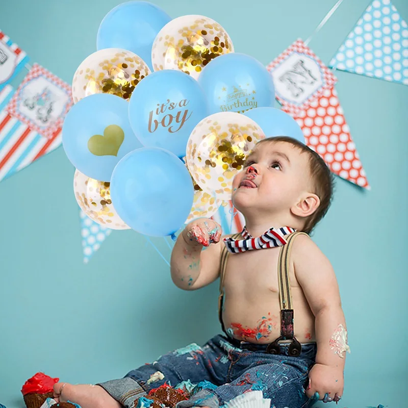 FENGRISE латекс это девушка с воздушными шарами воздушный шар на день рождения мальчик ребенок душ его мальчик конфетти для воздушного шара балон день рождения шары