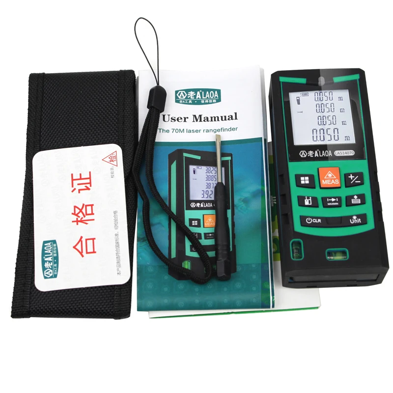 LAOA дальномер высокоточный диаметр Бесконтактный 20 100 метров лазерный