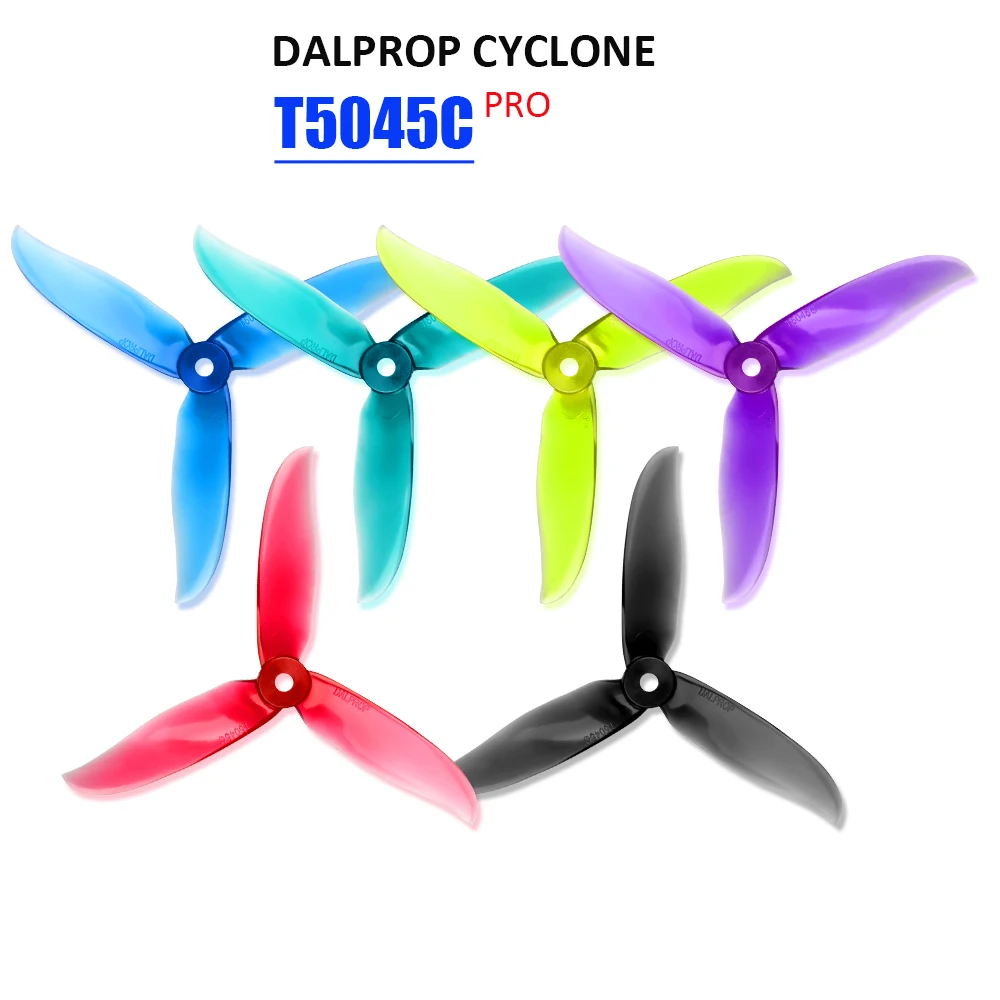 Пропеллеры DALPROP T5045C Pro 5045 с 3 лезвиями высококлассное динамическое балансирование