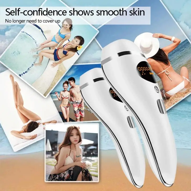 

350000 Flash IPL Electric Epilator 5 Mode Professional Permanent Laser Photon Hair Remover Machine Epilator Depilatory for Women