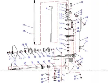 

Free shipping underwater device shell componet for hidea HDF5