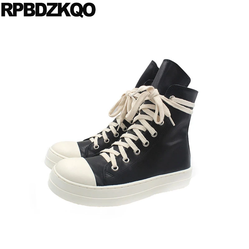 forme Noir Automne Rond Avant Sneakers Plate Étanche Creepers Dames Bottes Bout Muffin Casual Femmes Cheville Flatform Chaussures Lacent PZiwTOXuk
