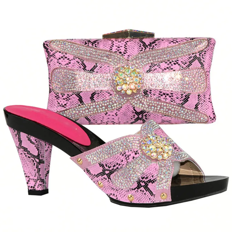 Bolso Alta rosado Africano Conjuntos La verde rojo En Partido Zapatos Negro Mujeres Italiano Para De El Bolsa Diseño Boda Último Y plata Zapato Calidad x1aYIY